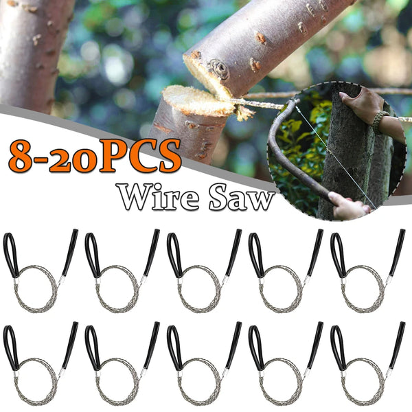 Outdoor Pocket Wire Saw Set (8-20PCS)