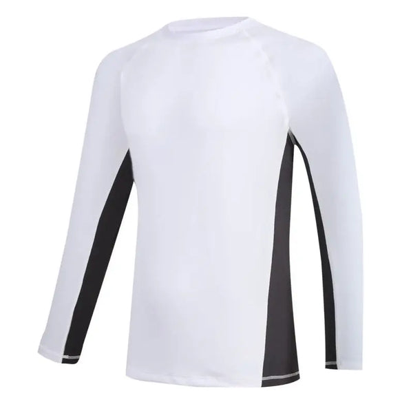 Men’s Long Sleeve Sports Rash Guard Top