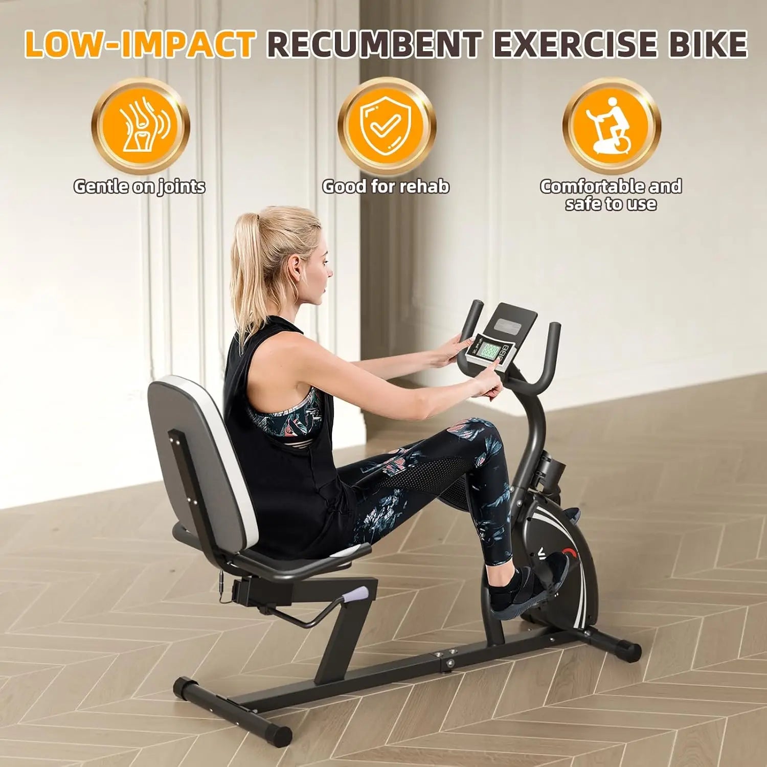 Recumbent Exercise Bike for Adults