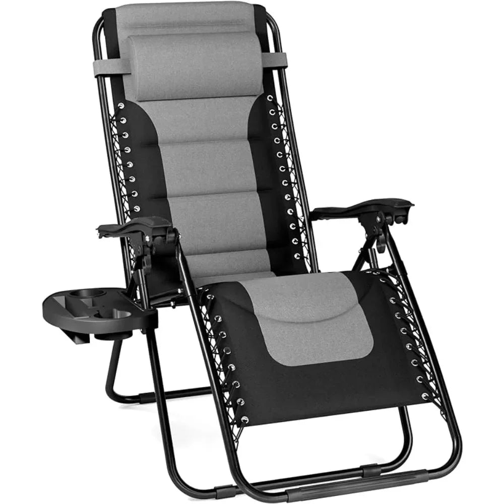 Folding Camping Chair (350 LBS Support)