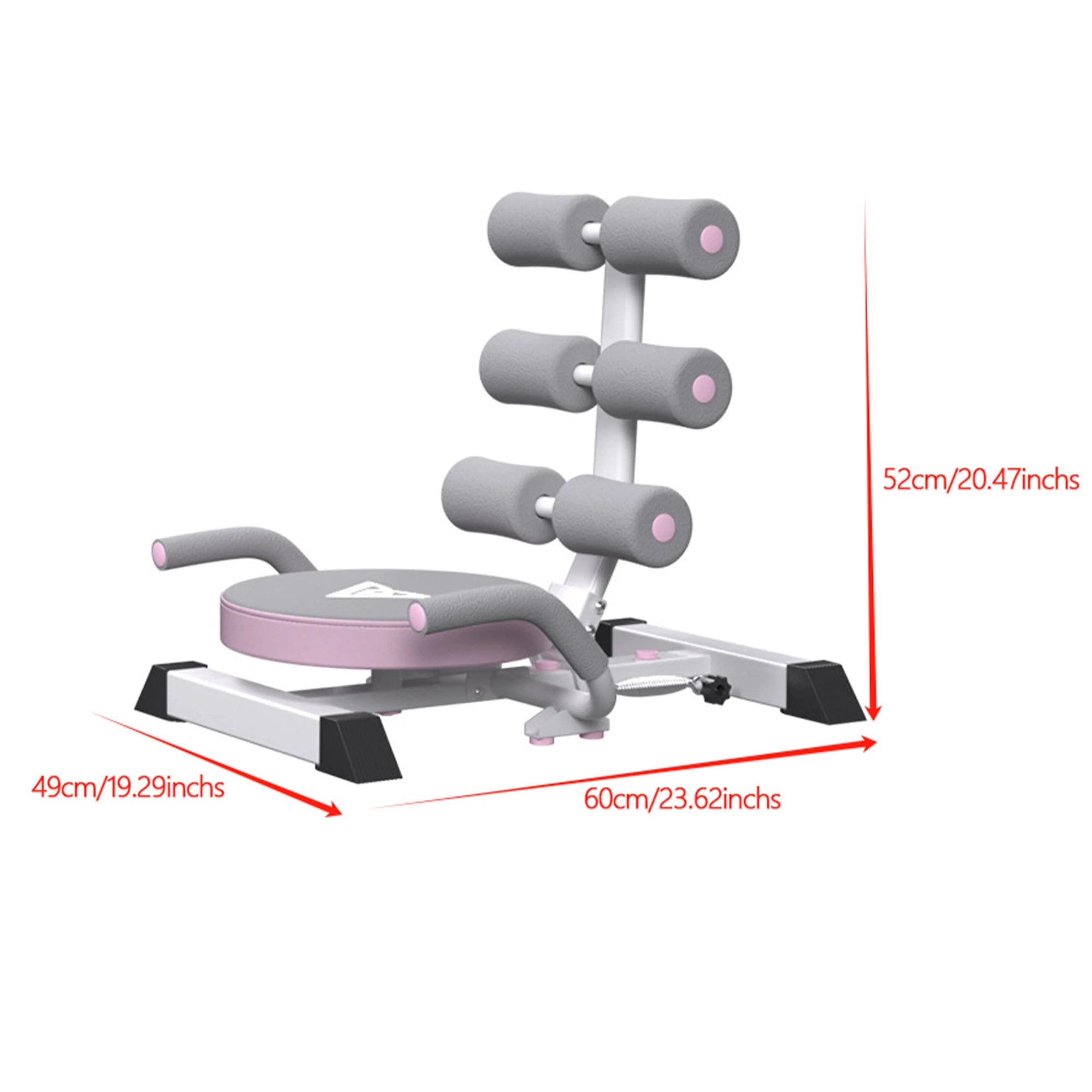 Ab Machine Sit Up Bench for Core Fitness