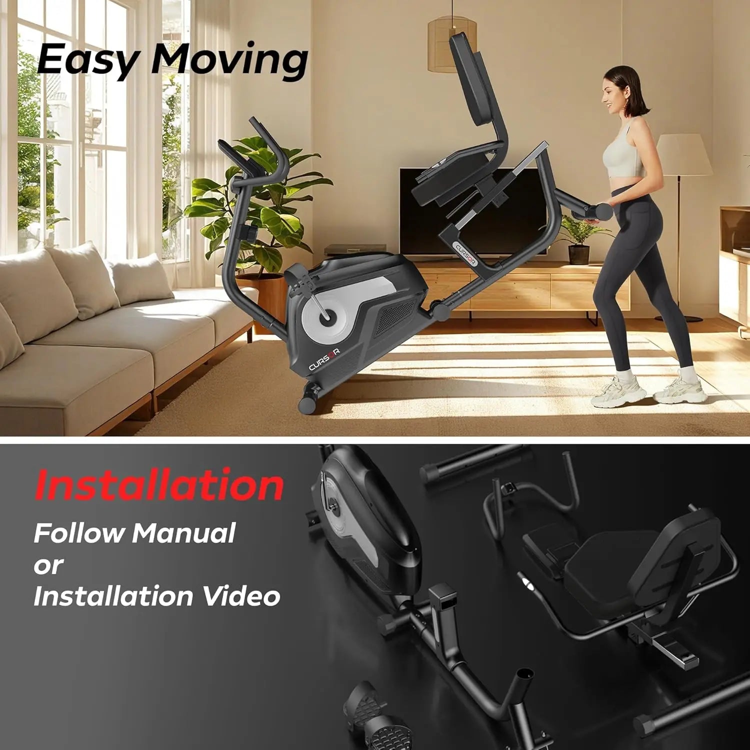 Stationary Exercise Bike for Home