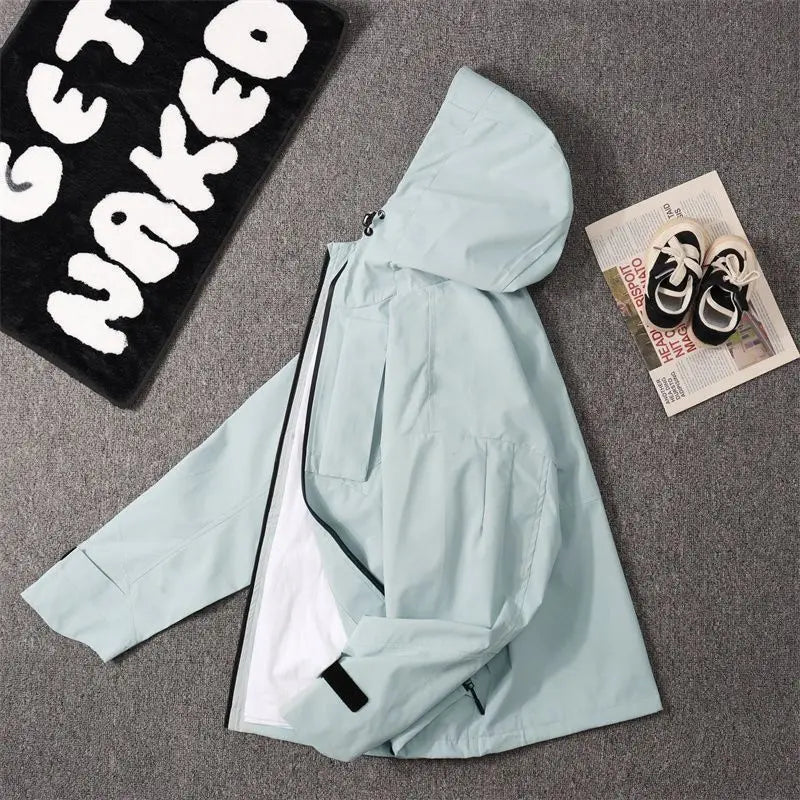 Kids’ Winter Windproof Outdoor Jacket (8–17Y)