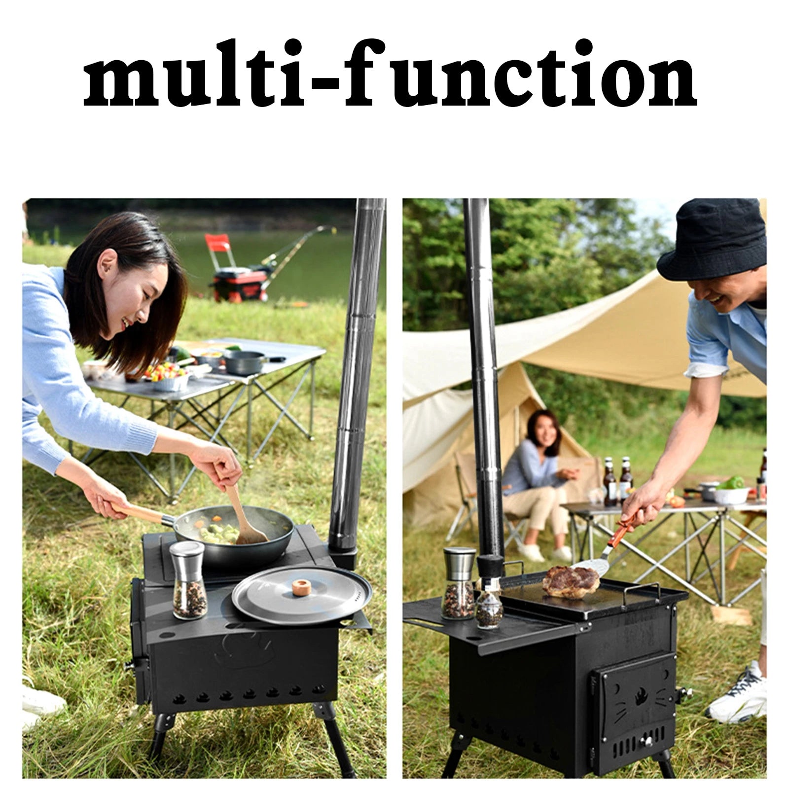 Portable Outdoor Camping Wood Stove