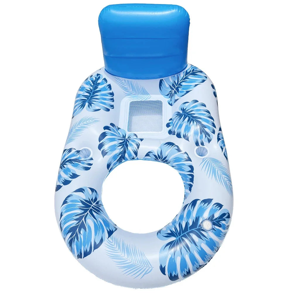 PVC Inflatable Lounge Chair with Cup Holder