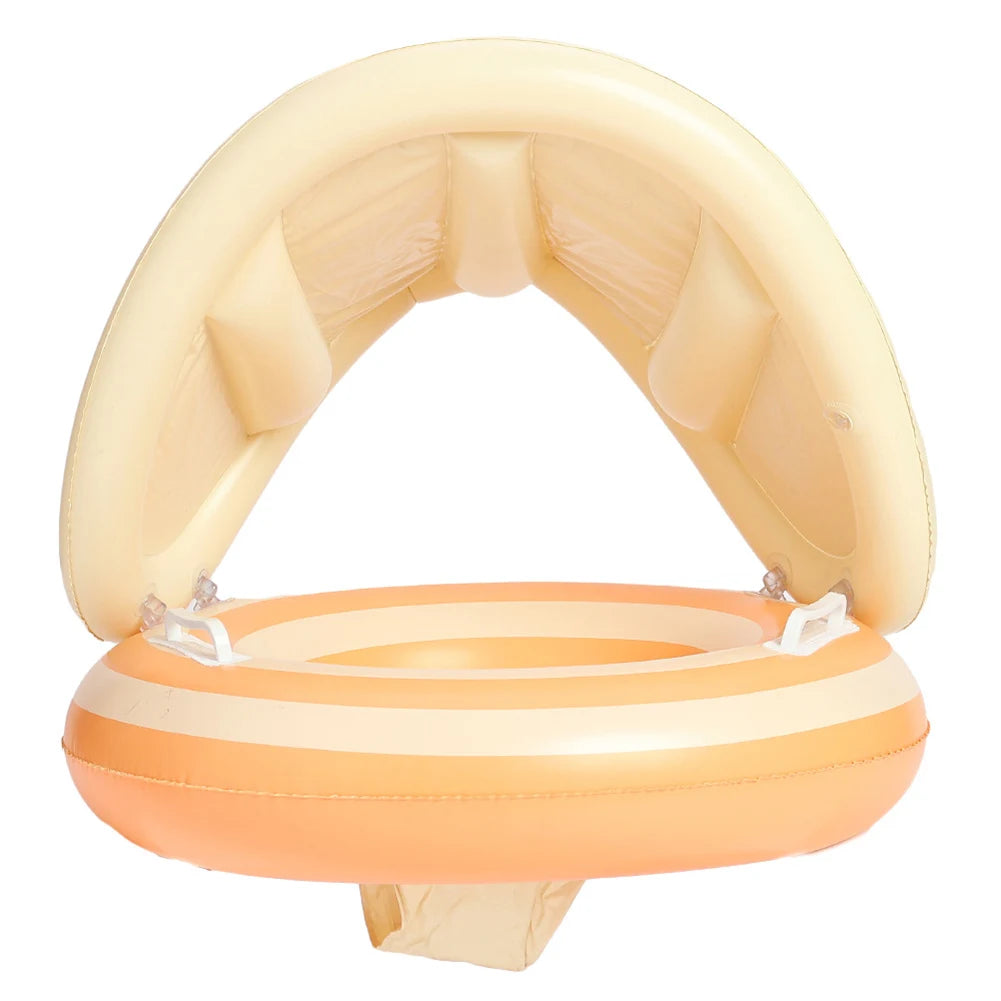 Baby Swimming Ring with Detachable Sunshade