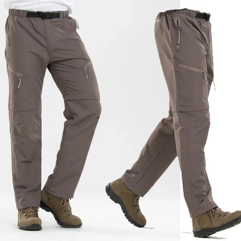 Men’s Detachable Quick-Dry Hiking Pants