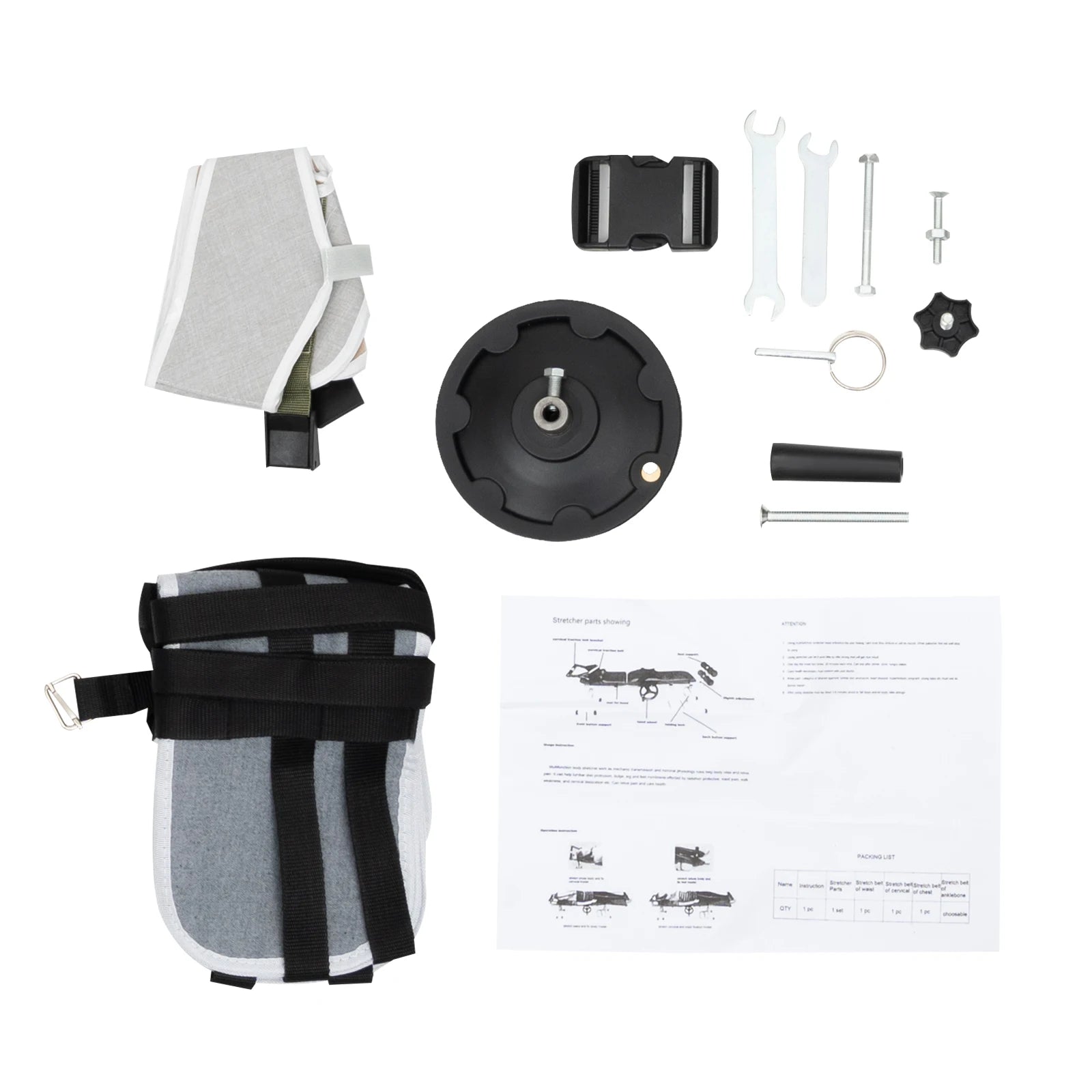 Multifunctional Body Stretcher for Spinal Traction