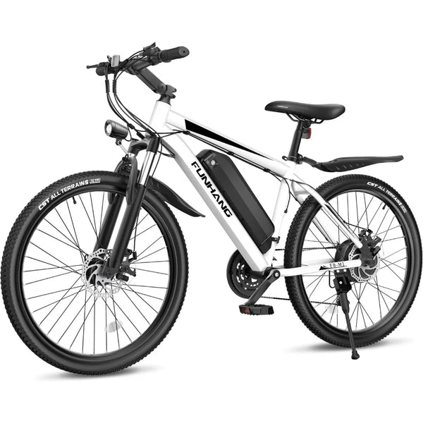 26" 1000W Peak Electric Bike for Adults – Mountain E-Bike with Removable Battery