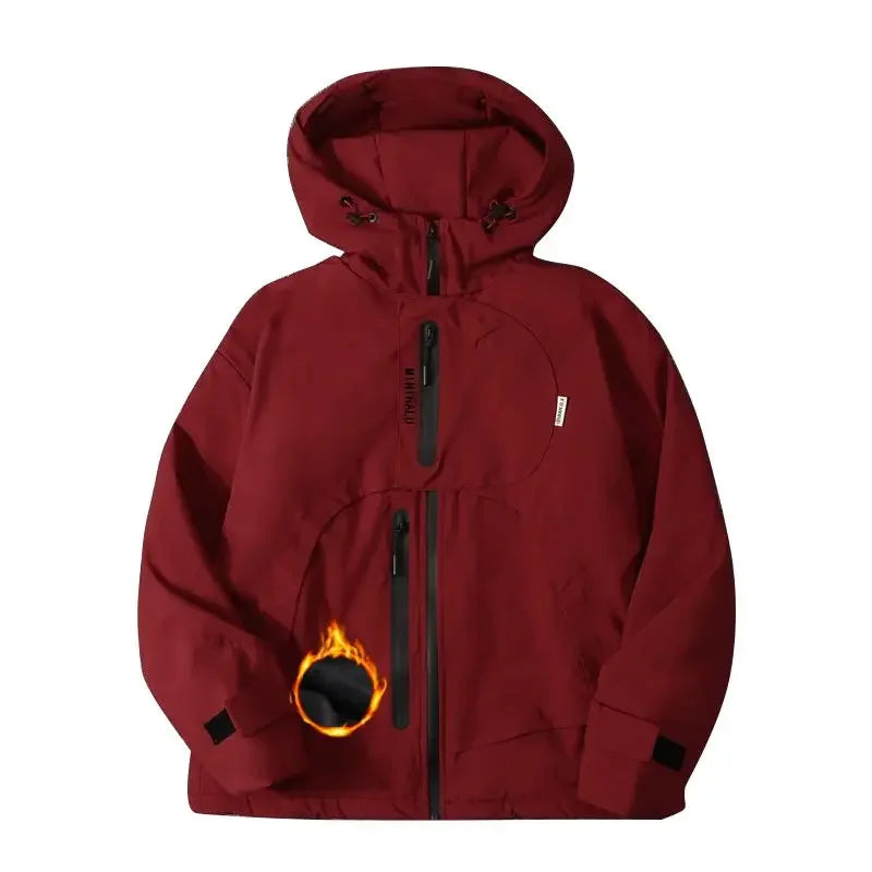 Kids’ Winter Windproof Outdoor Jacket (8–17Y)