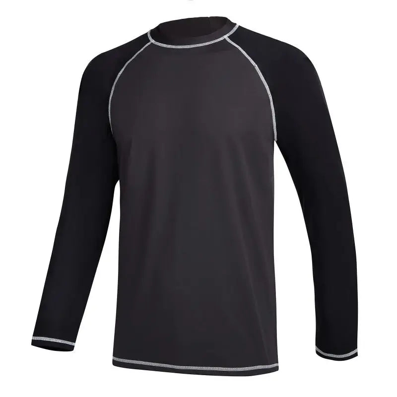 Men’s Long Sleeve Sports Rash Guard Top