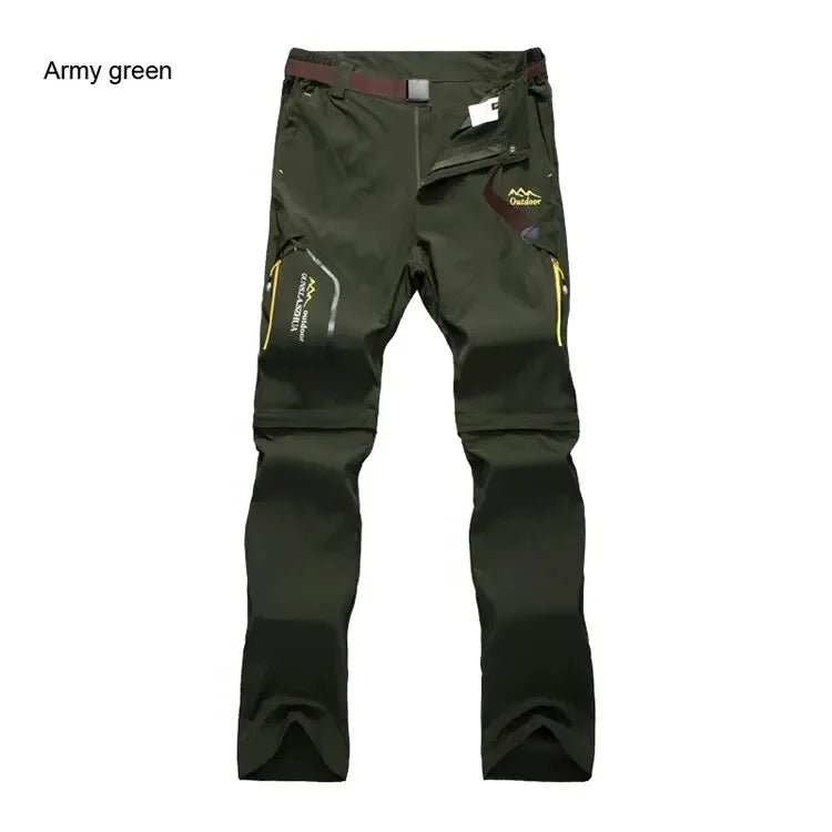Men’s Convertible Quick-Dry Hiking Pants