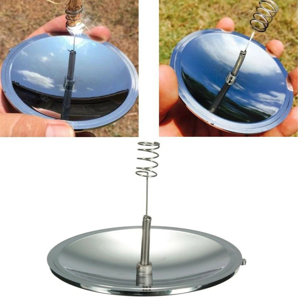 Solar Fire Lighter Survival Tool