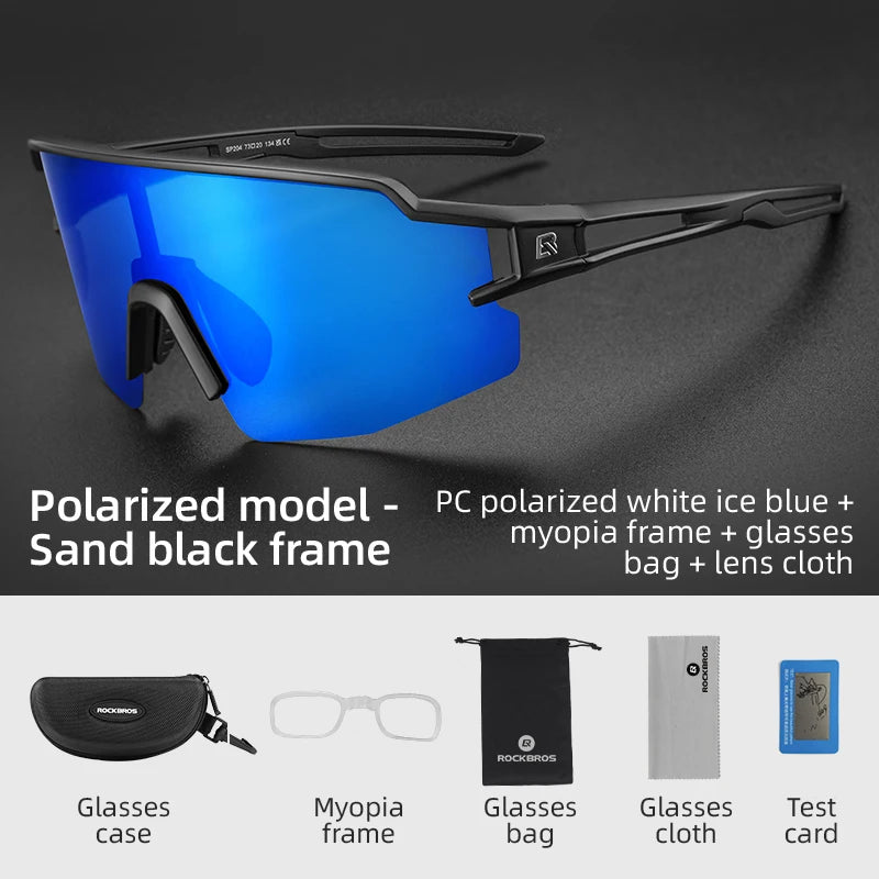 ROCKBROS Photochromic Polarized Cycling Glasses