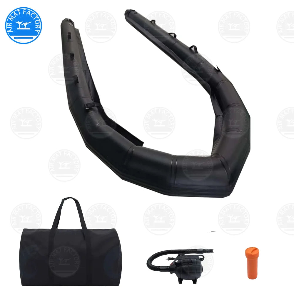 Inflatable PVC Motorboat with Safety Buoy