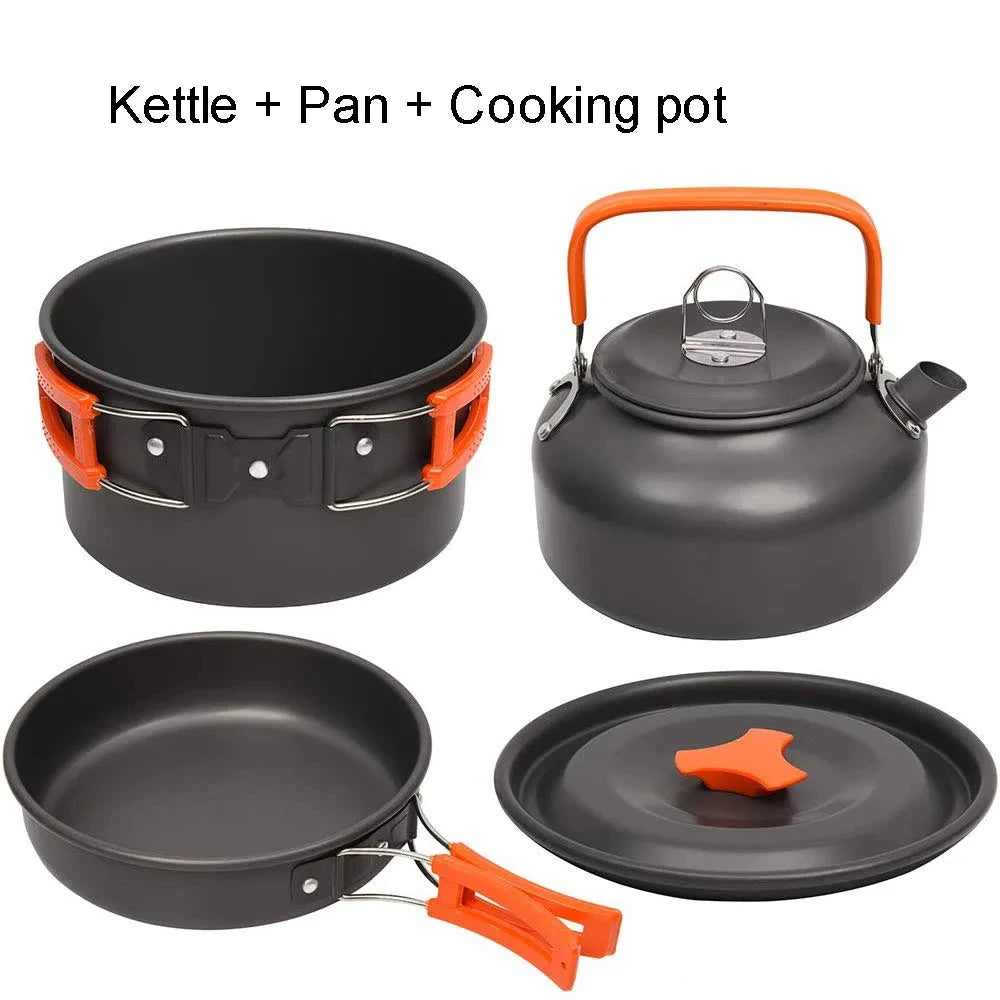 Camping Cooking Set for 2-3 People