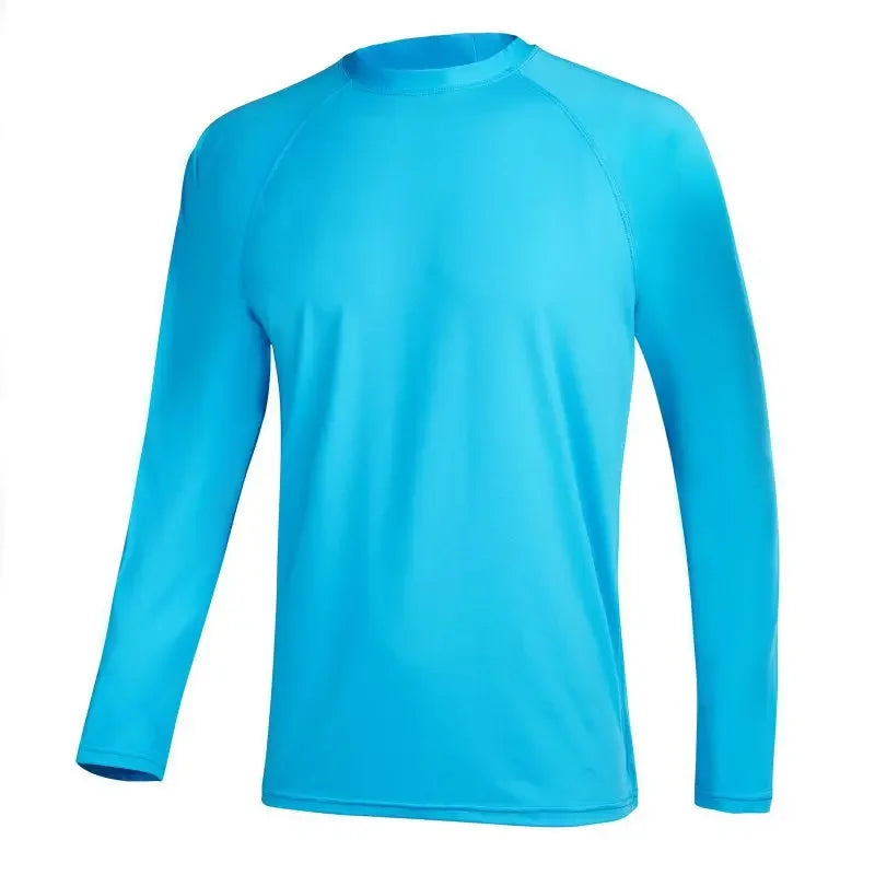 Men’s Long Sleeve Sports Rash Guard Top