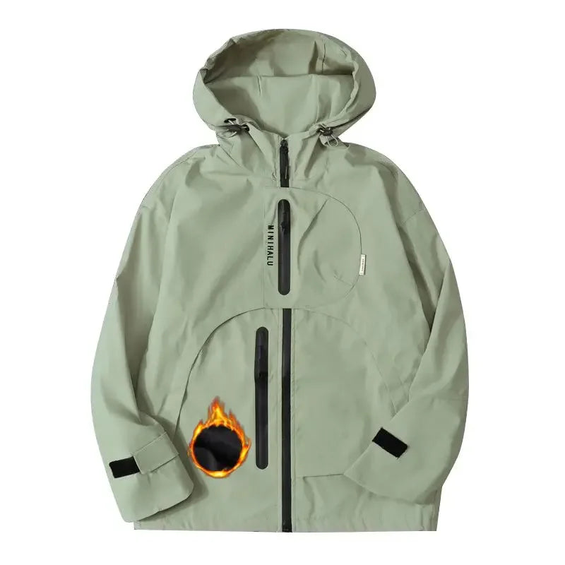 Kids’ Winter Windproof Outdoor Jacket (8–17Y)