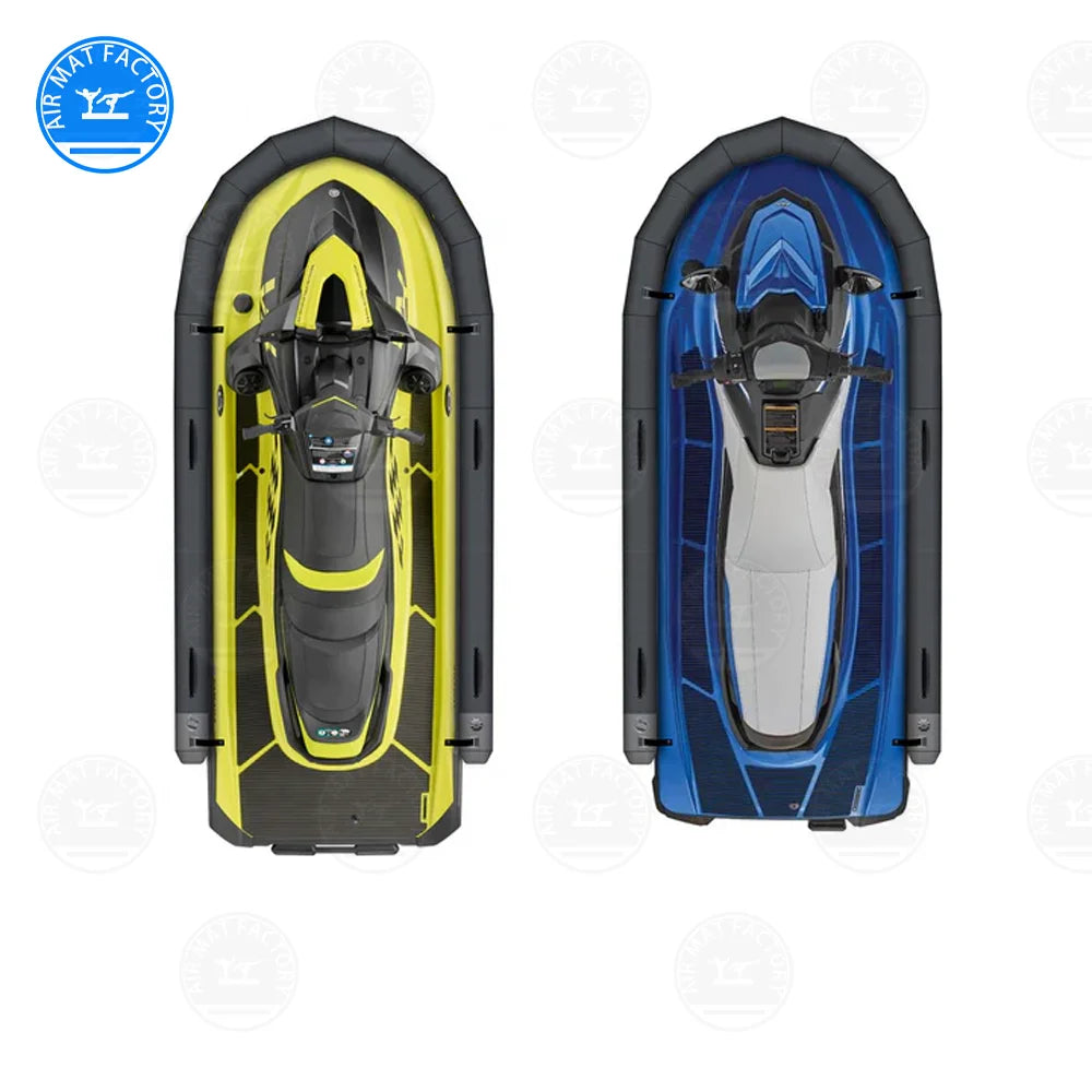 Inflatable PVC Motorboat with Safety Buoy