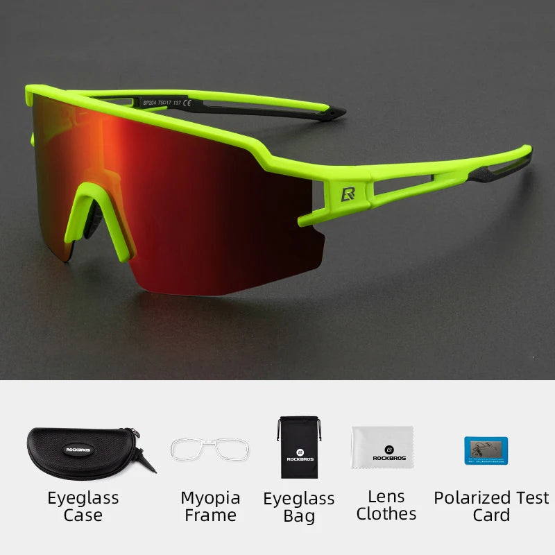 ROCKBROS Photochromic Polarized Cycling Glasses