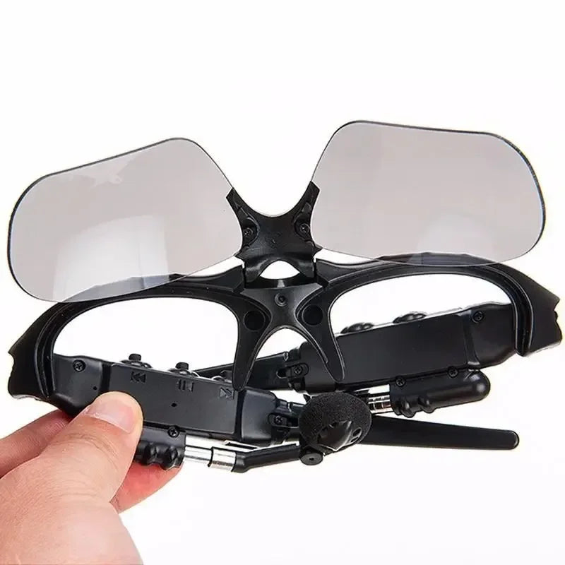 Toptrek Sports Stereo Wireless Bluetooth Cycling Sunglasses