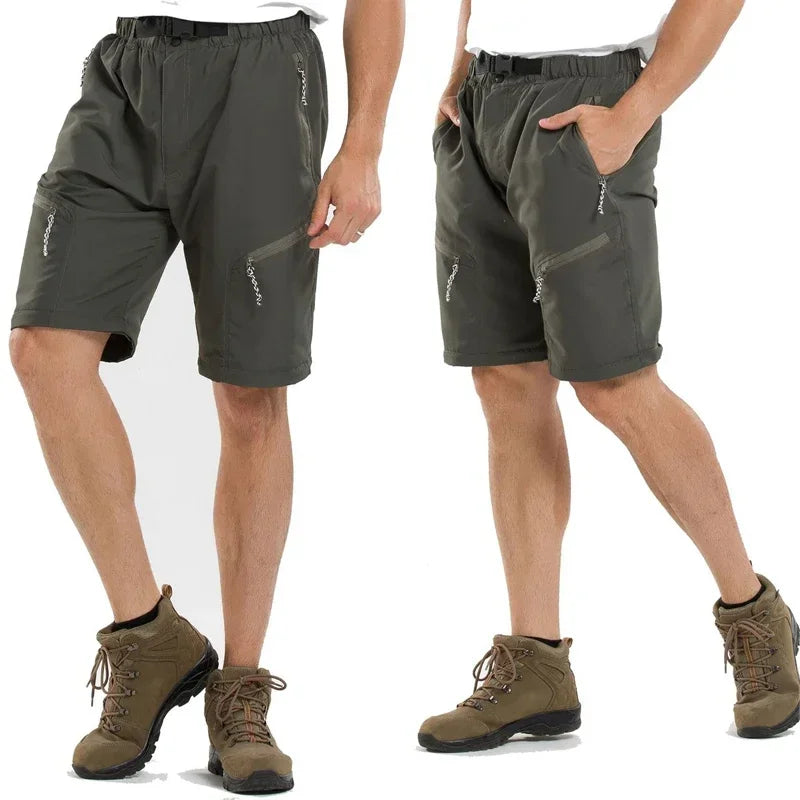 Men’s Detachable Quick-Dry Hiking Pants
