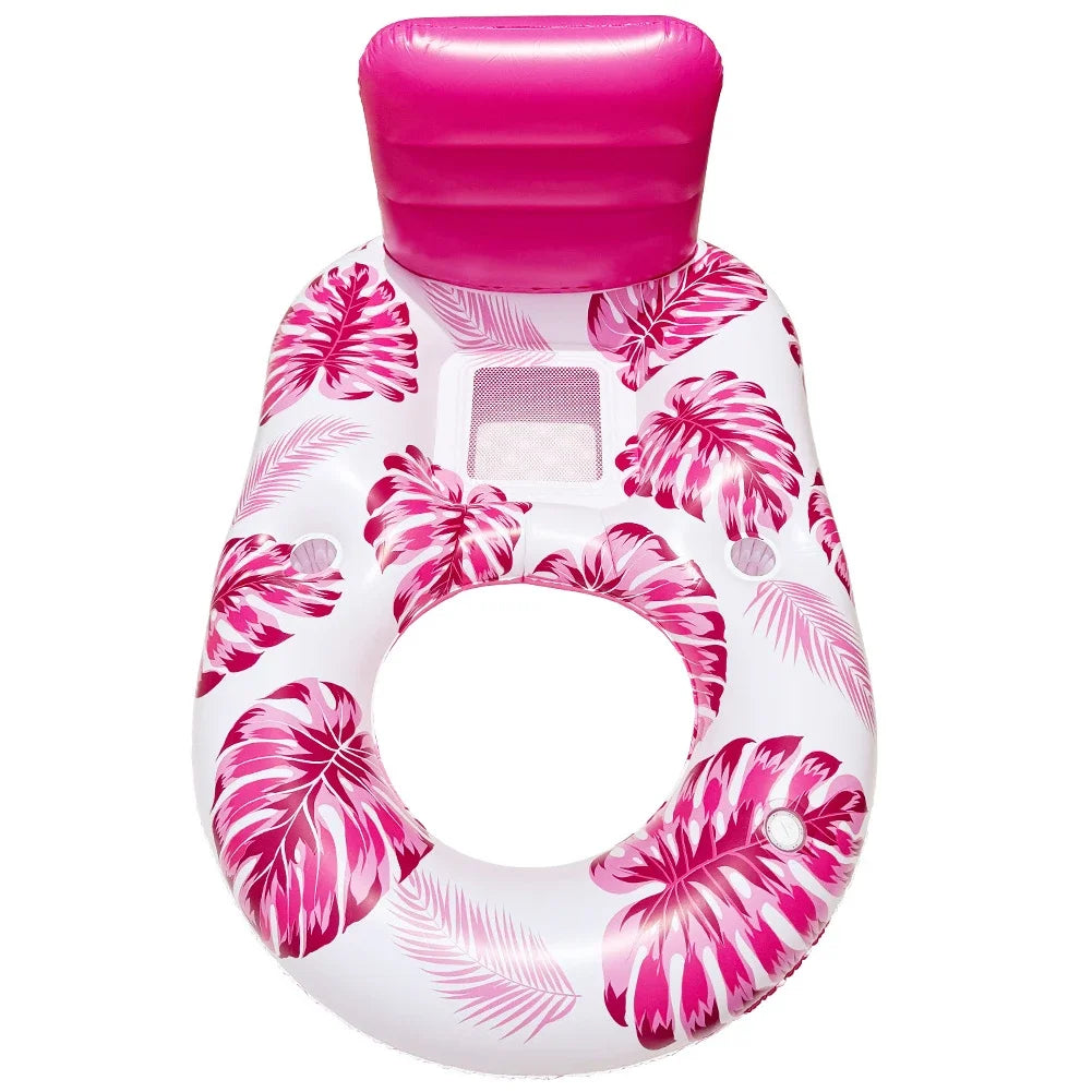 PVC Inflatable Lounge Chair with Cup Holder
