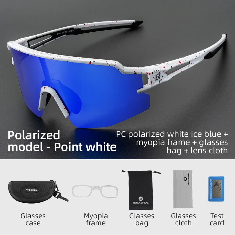 ROCKBROS Photochromic Polarized Cycling Glasses