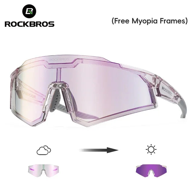 ROCKBROS Photochromic Cycling Glasses