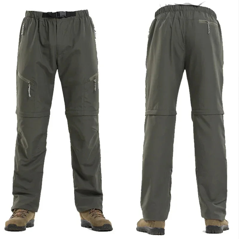 Men’s Detachable Quick-Dry Hiking Pants