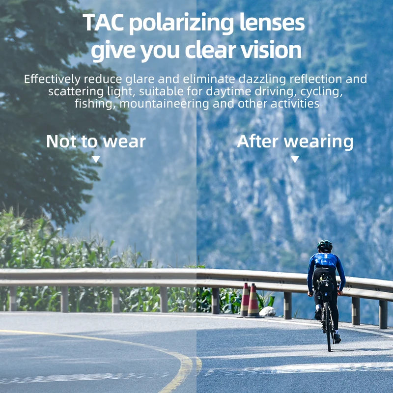 ROCKBROS Photochromic Polarized Cycling Glasses