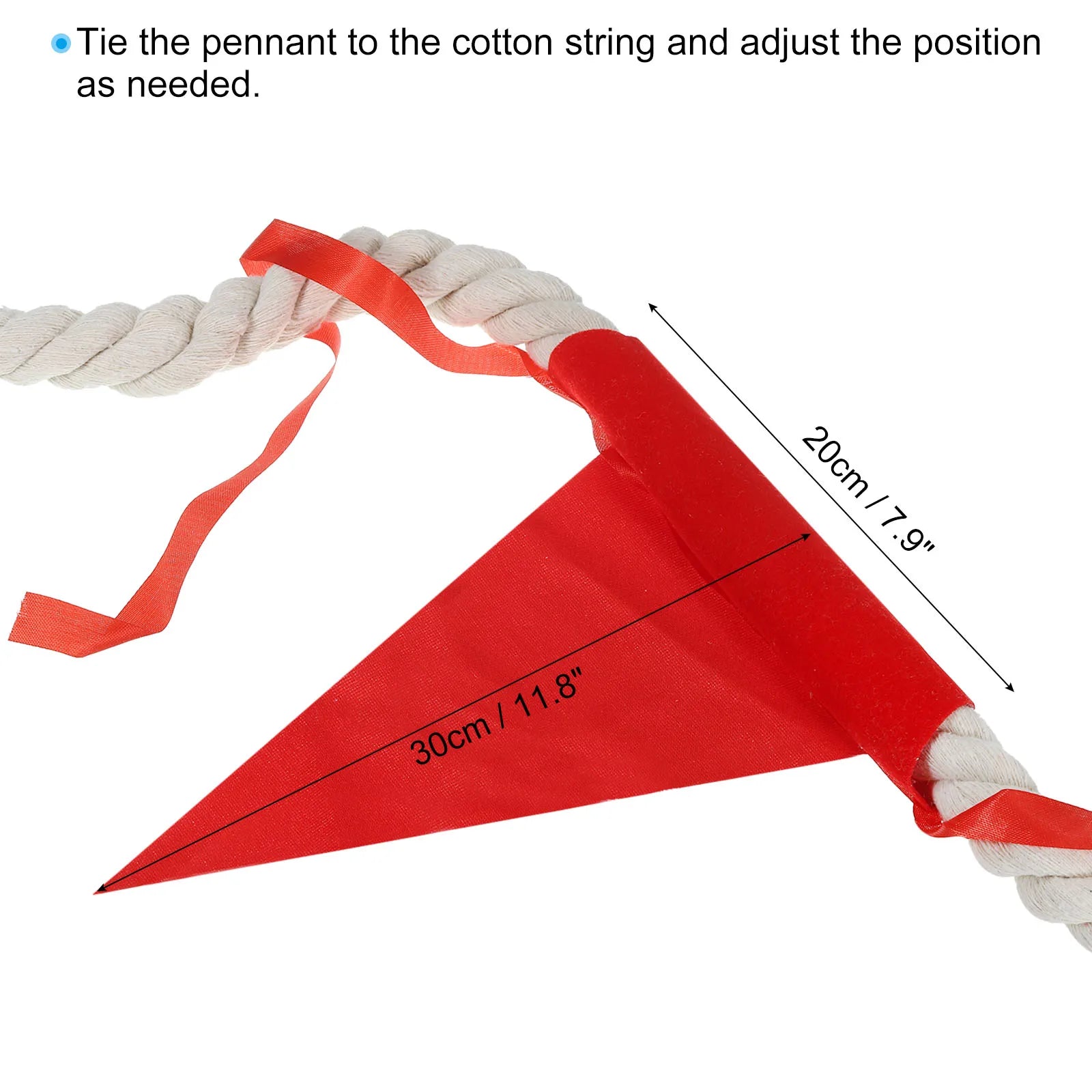 20ft Tug of War Rope with Flag