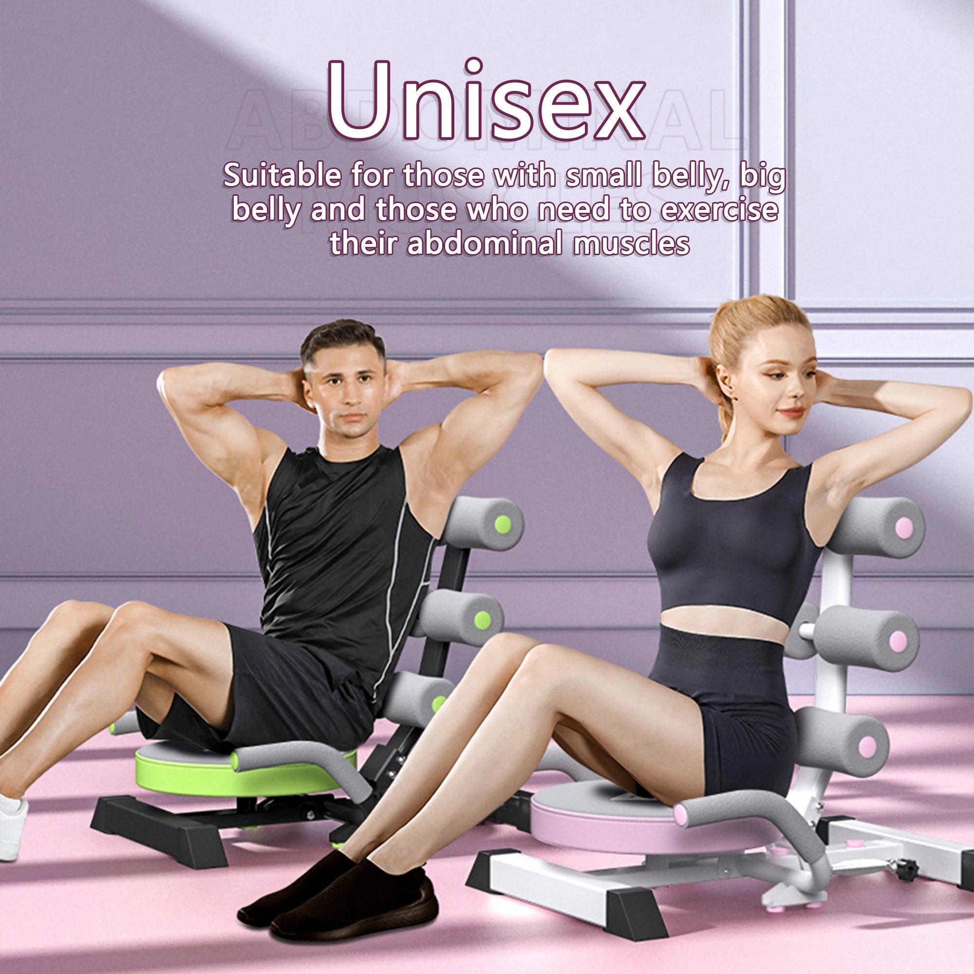 Ab Machine Sit Up Bench for Core Fitness