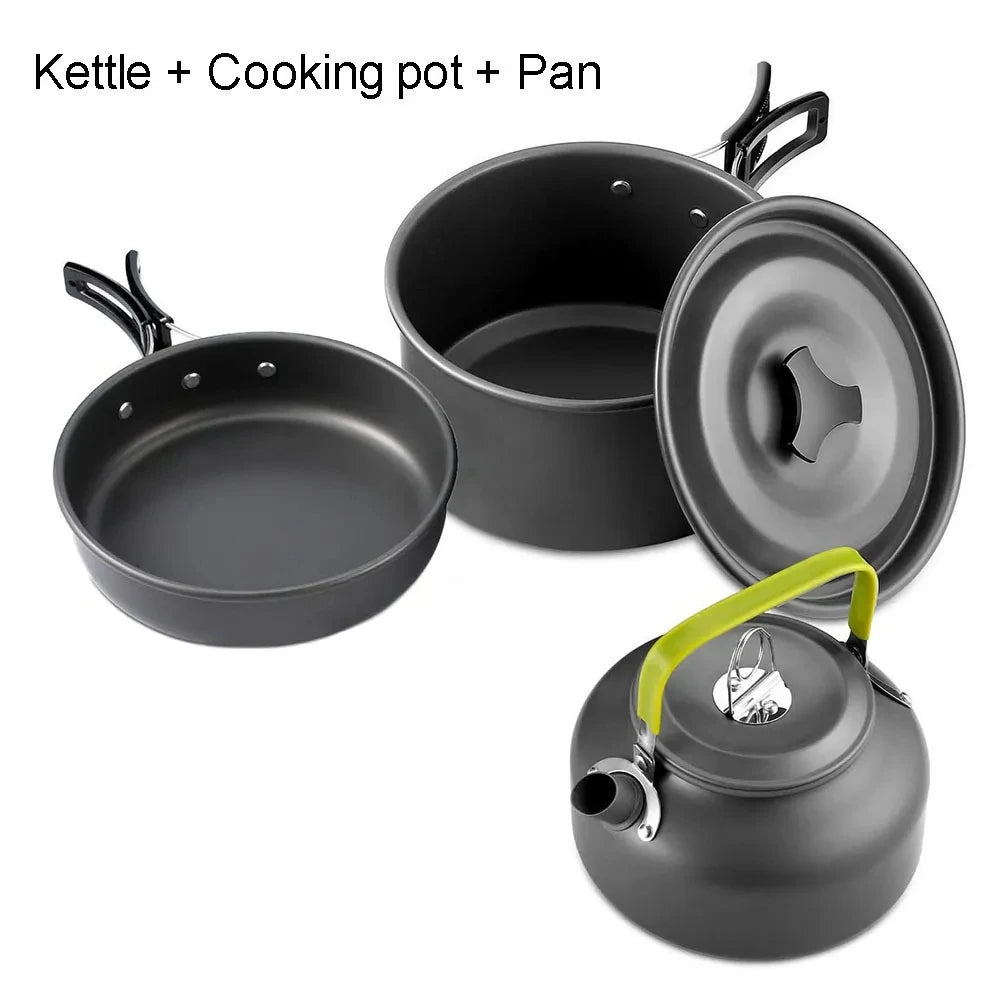 Camping Cooking Set for 2-3 People