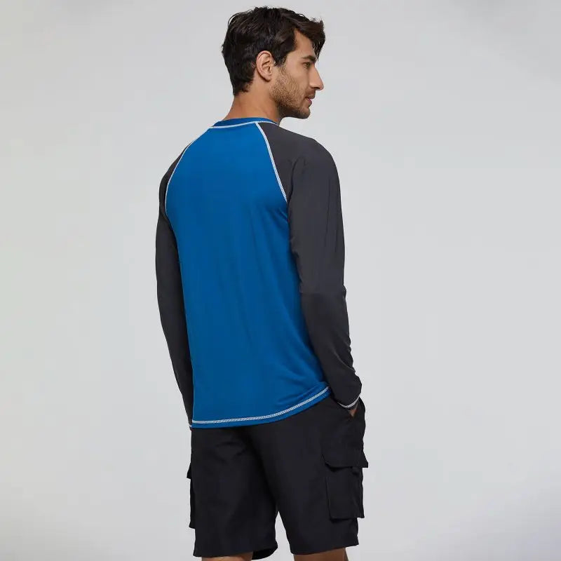 Men’s Long Sleeve Sports Rash Guard Top