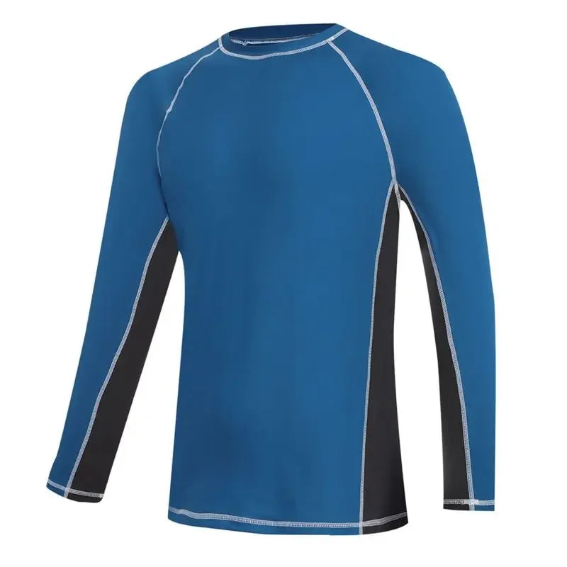 Men’s Long Sleeve Sports Rash Guard Top