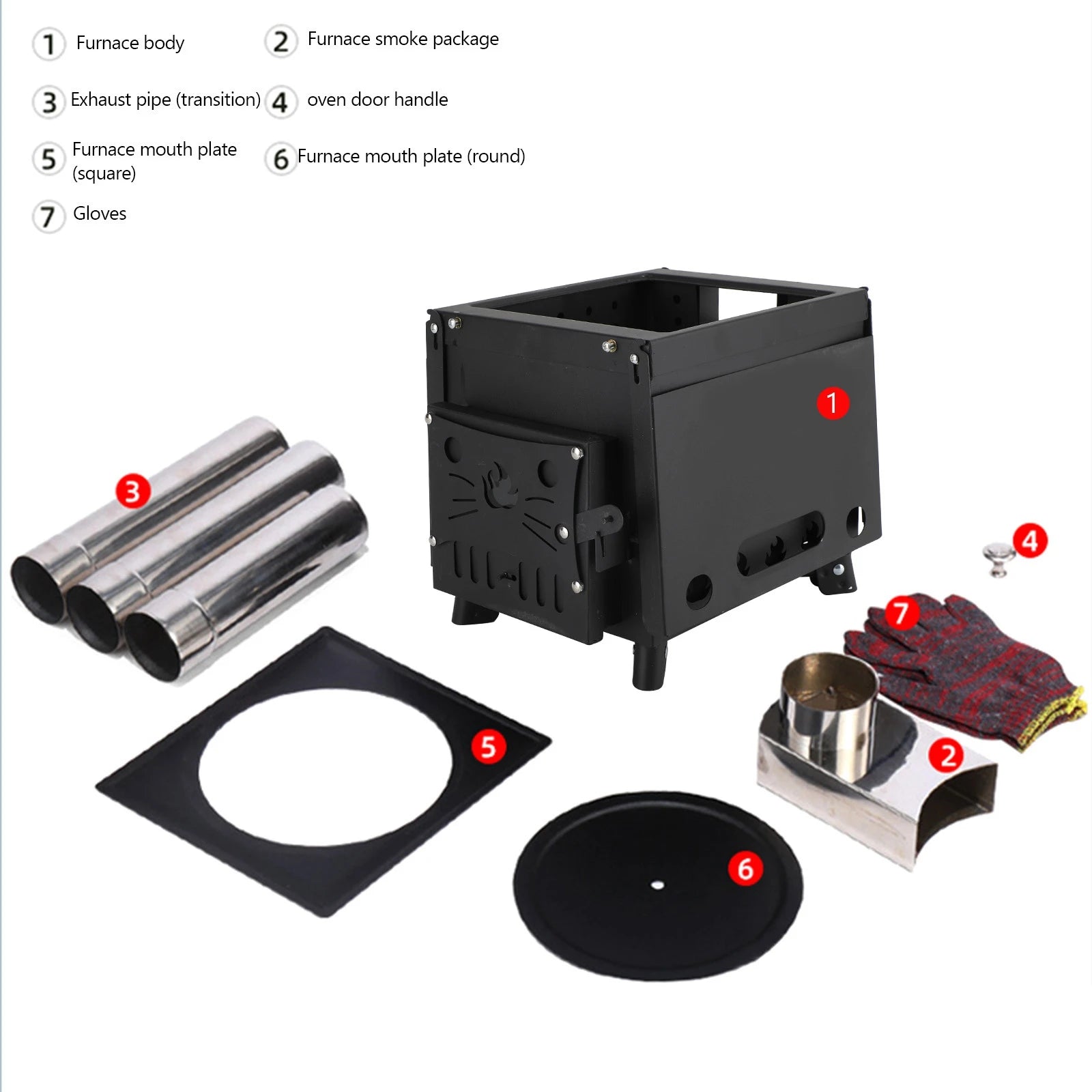 Portable Outdoor Camping Wood Stove