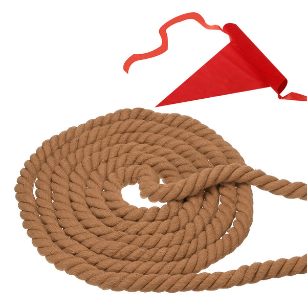 20ft Tug of War Rope with Flag