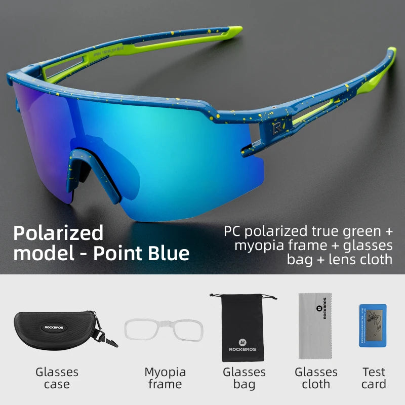 ROCKBROS Photochromic Polarized Cycling Glasses