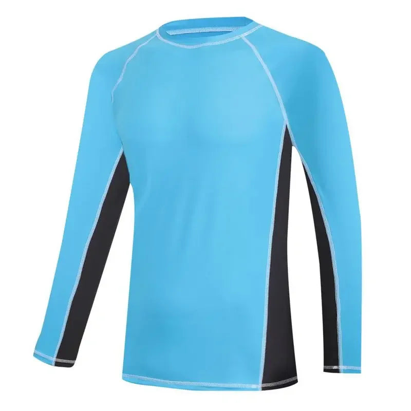 Men’s Long Sleeve Sports Rash Guard Top