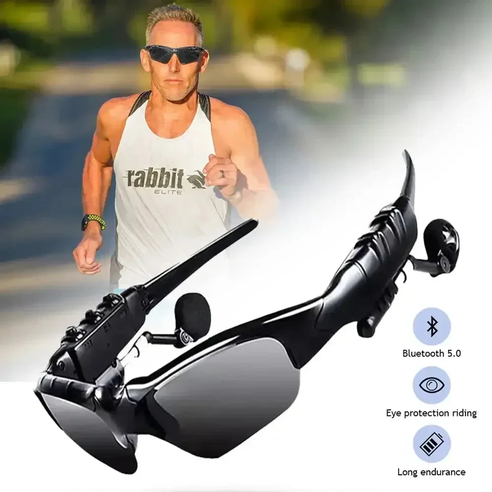 Toptrek Sports Stereo Wireless Bluetooth Cycling Sunglasses