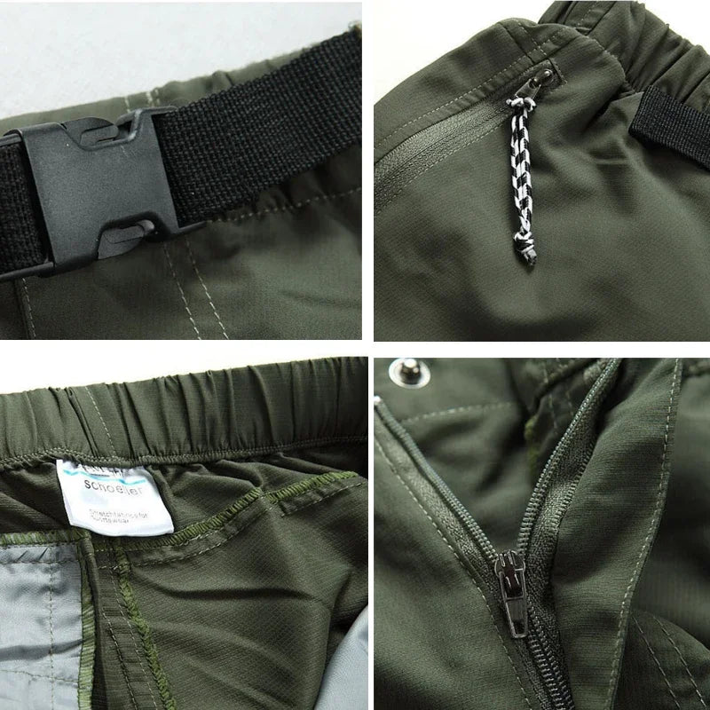 Men’s Detachable Quick-Dry Hiking Pants