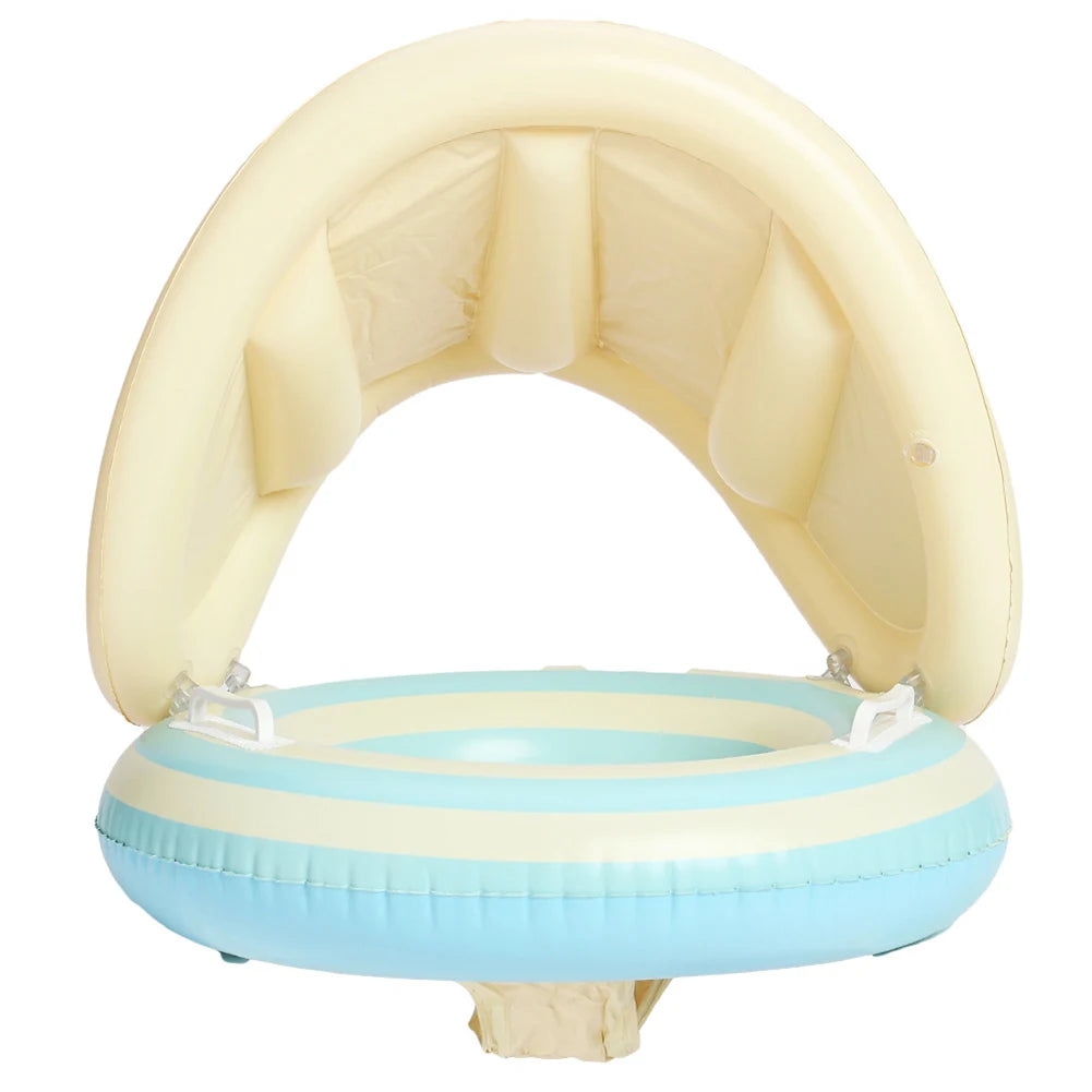Baby Swimming Ring with Detachable Sunshade