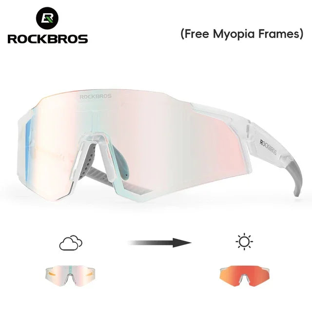 ROCKBROS Photochromic Cycling Glasses