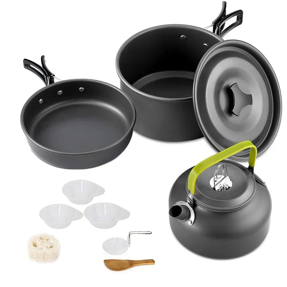 Camping Cooking Set for 2-3 People