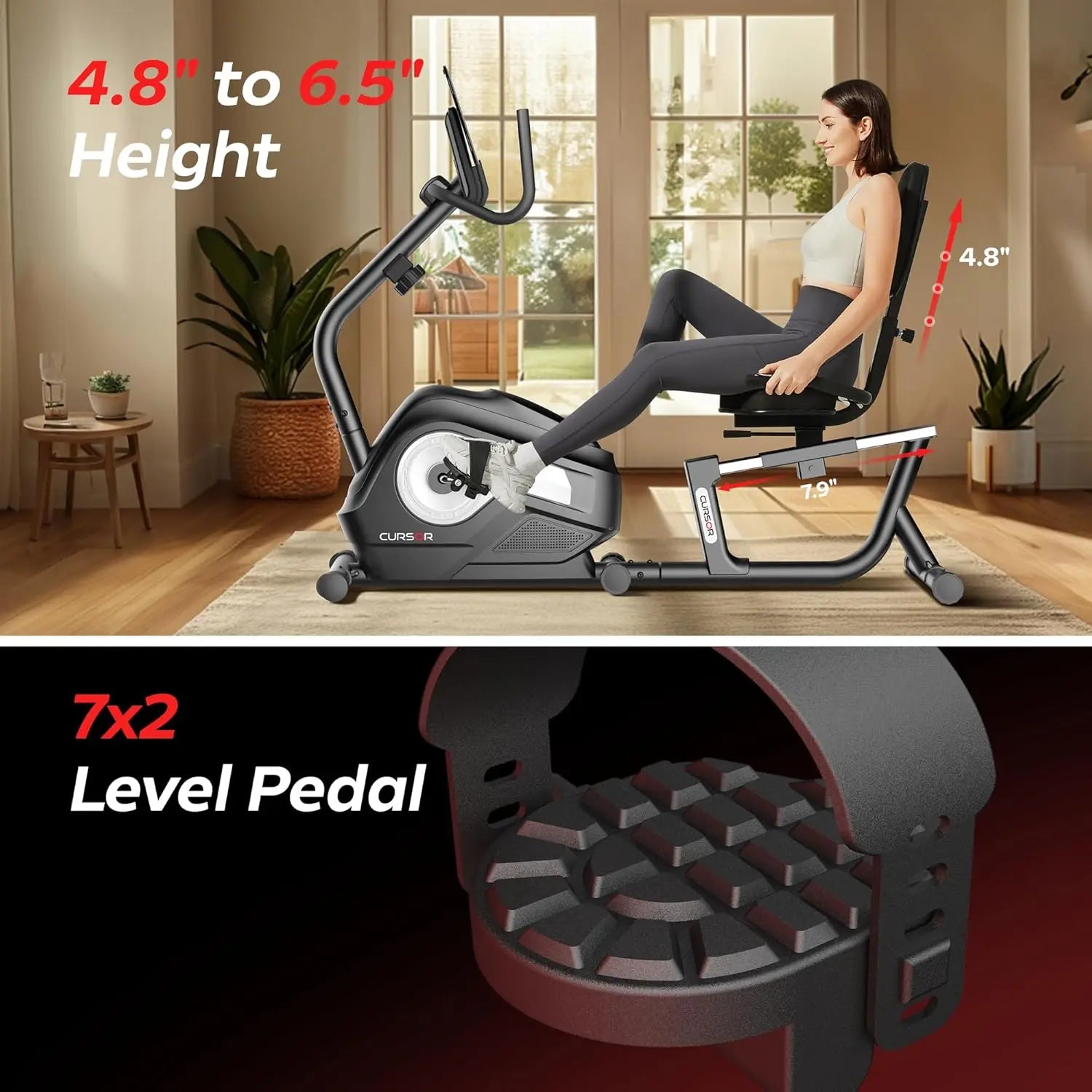 Stationary Exercise Bike for Home